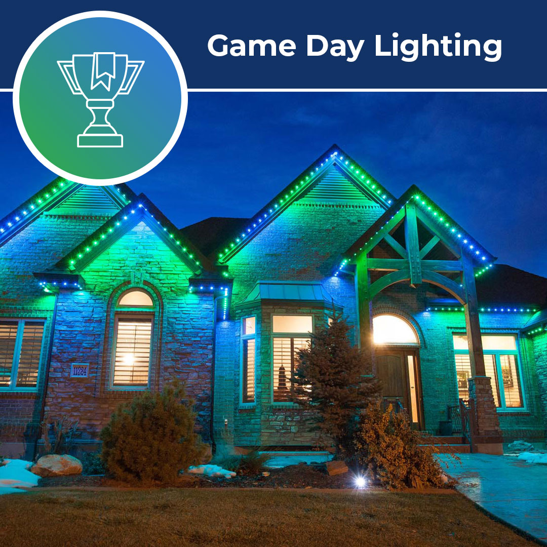 Permanent LED Outdoor Game Day Lighting