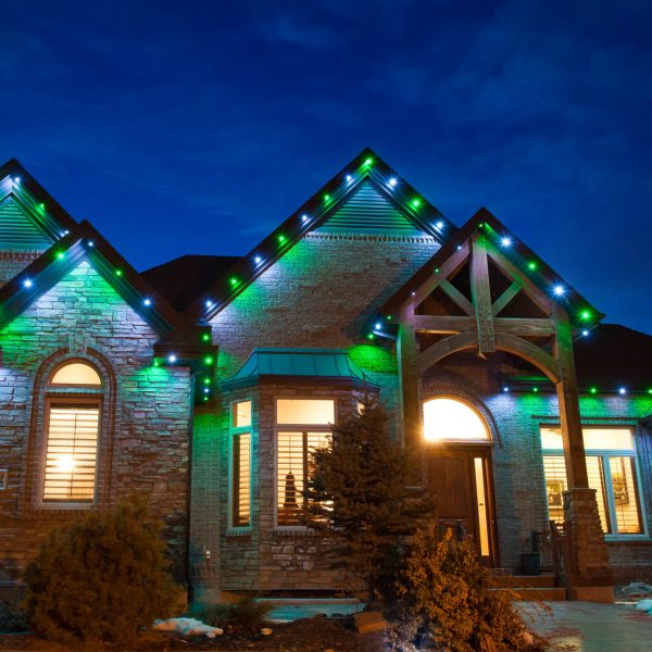 Boston Celtics Permanent Lighting - JellyFish Lighting