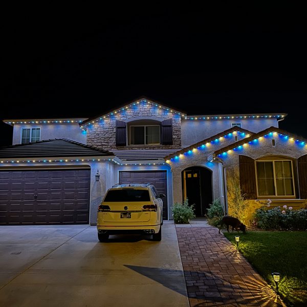 Chargers Permanent Lighting - JellyFish Lighting