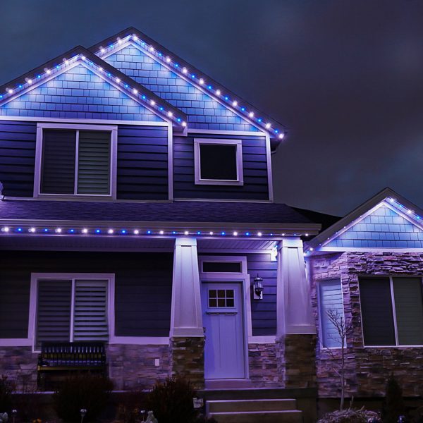 Dodgers Permanent Lighting - JellyFish Lighting