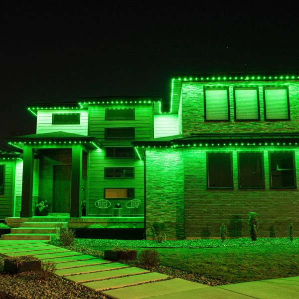 Permanent Holiday Lights San Diego - St Patricks Day-2