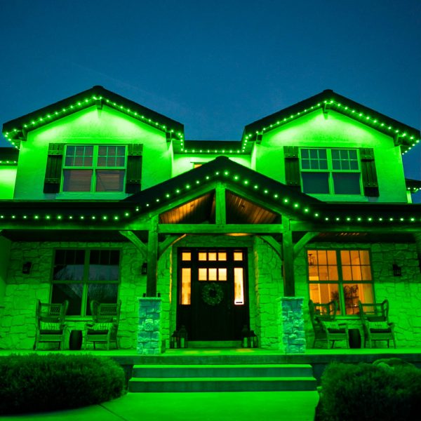 Permanent Holiday Lights San Diego - St Patricks Day-5