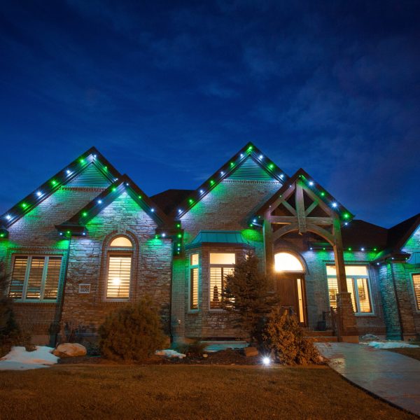 Permanent Holiday Lights San Diego - St Patricks Day