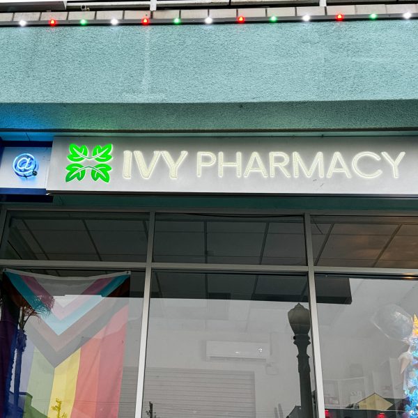 Permanent lighting facing out will catch the most attention. Ideal for commercial lighting projects where being seen and catching attention is the primary goal.