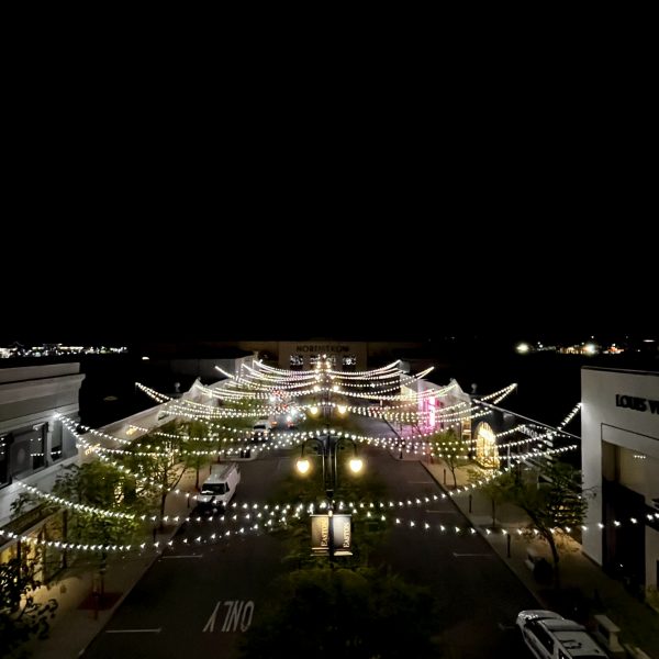 Retail Store Outdoor Lighting - Permanent Lighting San Diego
